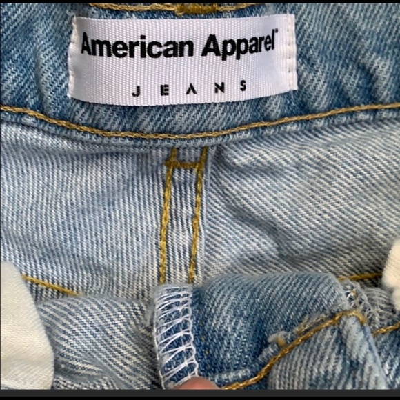 American Apparel High Waisted Shorts 27 - Picture 2 of 5